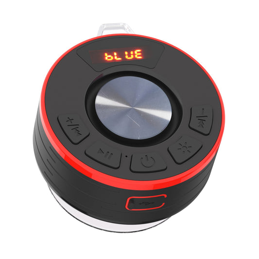 Tukio Bluetooth Shower Speaker, IPX7 Waterproof Portable Bluetooth 5.4 Speaker with USB Fast Charging, 12H Playtime Wilreless Speaker with RGB Lights, Stereo Sound, Speaker for Pool, Outdoor. Gift.